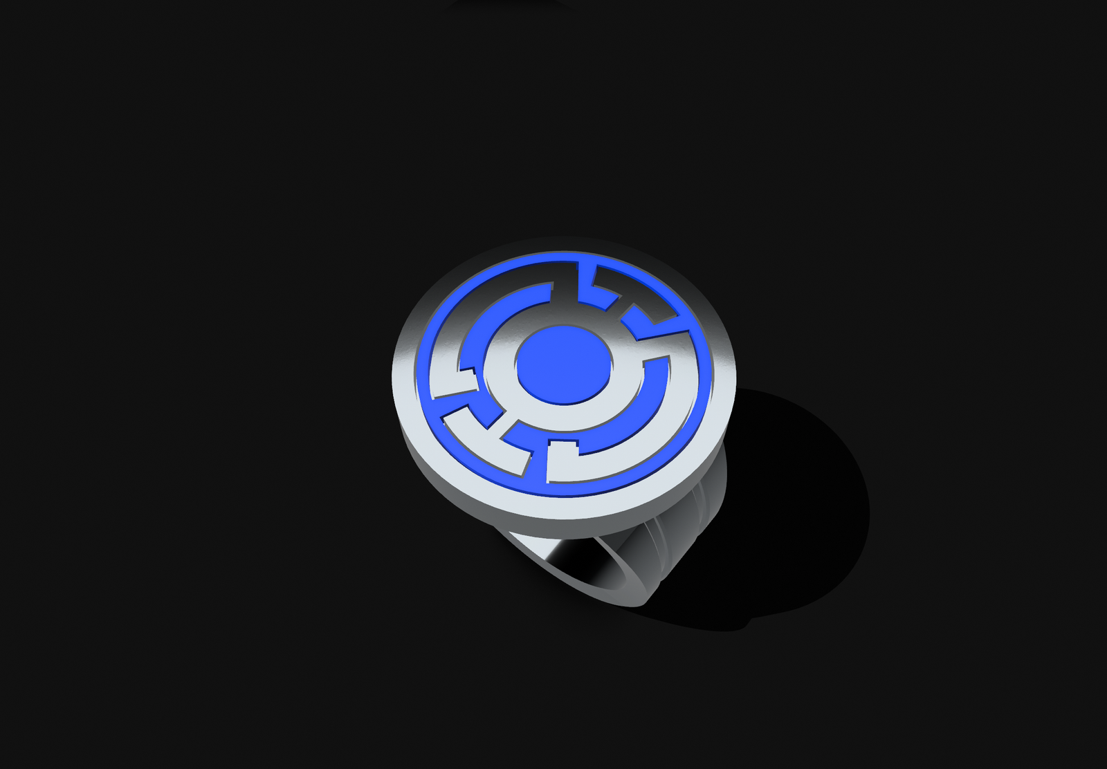 Blue Lantern Ring (Classic) - Blue Lantern render